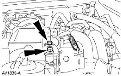 Accelerator Cable Bracket - 4.6L (2V)