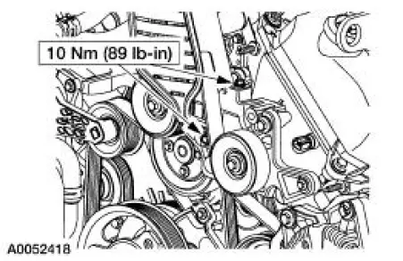 Accessory Drive Belt - 4.6L (2V) and (4V)