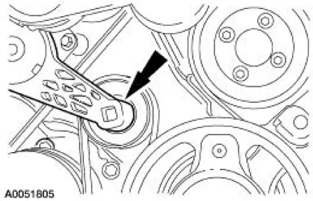Accessory Drive Belt - 4.6L (2V) and (4V)