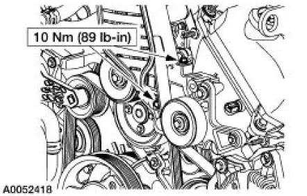 Accessory Drive Belt Idler Pulley - 4.6L (2V) and (4V)