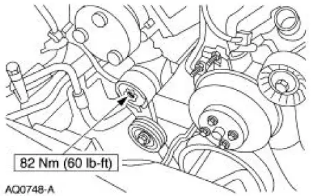 Accessory Drive Belt Tensioner - 3.8L