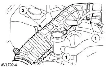 Air Cleaner Outlet Pipe -4.6L (2V)