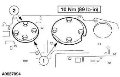 Main Control Valve Body - Disassembled View