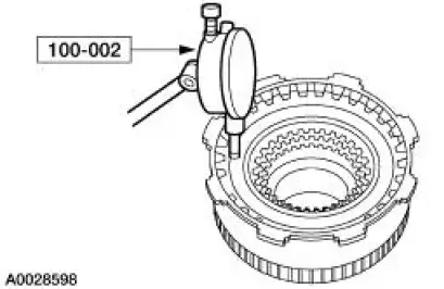 Reverse Clutch Disassembled View