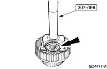 Forward Clutch - Disassembled View