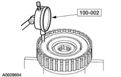 Forward Clutch - Disassembled View