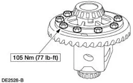 Differential Case and Ring Gear