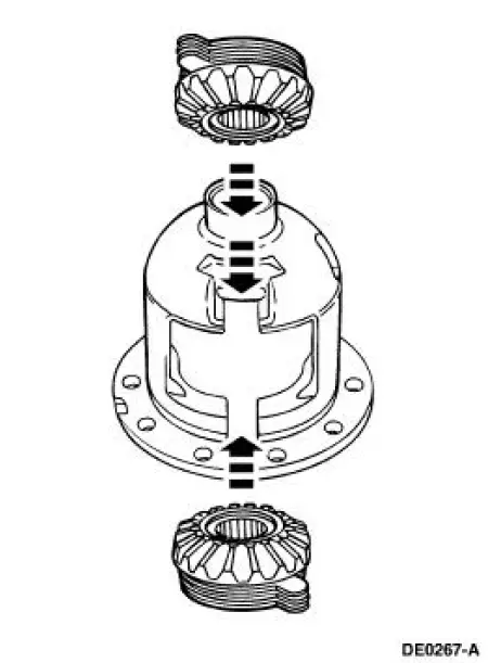 Differential Case and Ring Gear - Traction-Lok