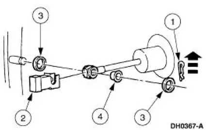 Clutch Pedal -Quadrant and Pawl Assembly