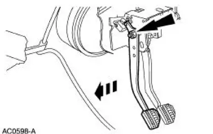 Clutch Pedal -Quadrant and Pawl Assembly