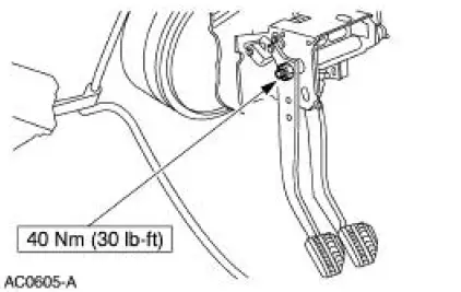 Clutch Pedal -Quadrant and Pawl Assembly