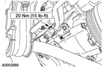 Compressor Manifold and Tube Assembly - 4.6L