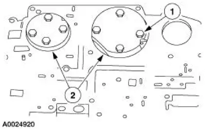 Main Control Valve Body - Disassembled View