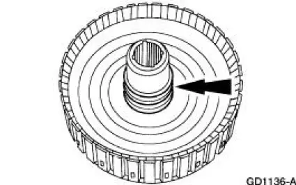 Direct Clutch Disassembled View