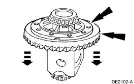 Differential Case and Ring Gear - Conventional