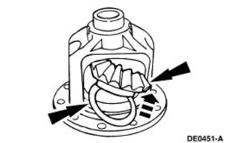 Differential Case and Ring Gear - Conventional