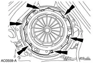 Disc and Pressure Plate - 3.8L and 4.6L (2V) Engines