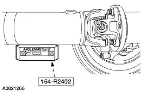 Driveline Angle Inspection