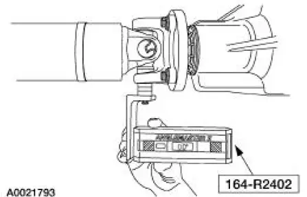 Driveline Angle Inspection