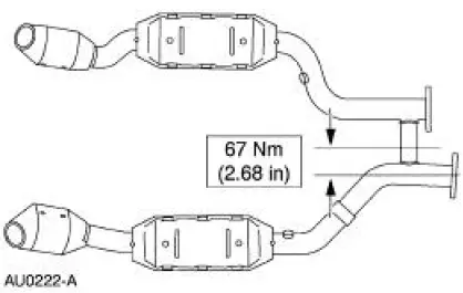 Dual Converter H-Pipe - 4.6L (2V and 4V)