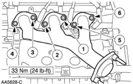 Exhaust Manifold -LH