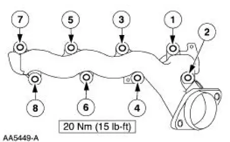 Exhaust Manifold LH