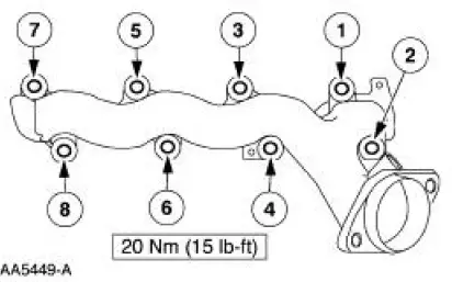 Exhaust Manifold LH