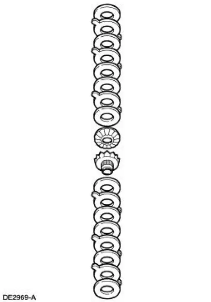 Excessive differential ring gear backface runout