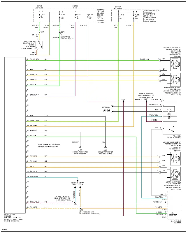 Fig. 3: Anti-lock Brakes Circuit