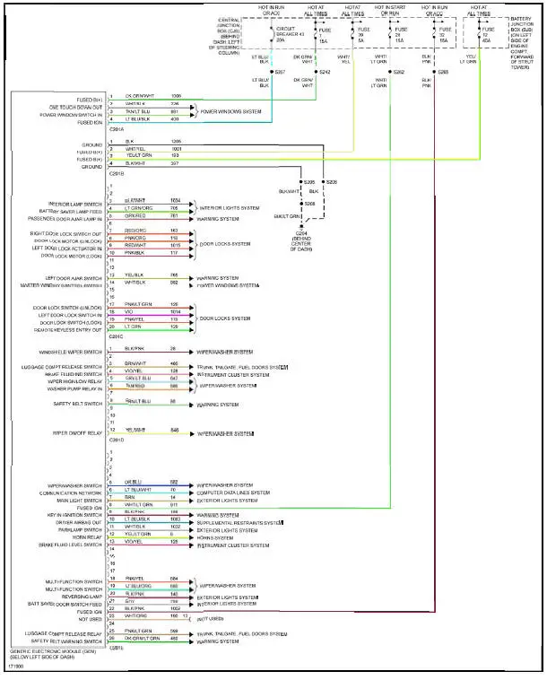 Fig. 5: Body Control Modules Circuit