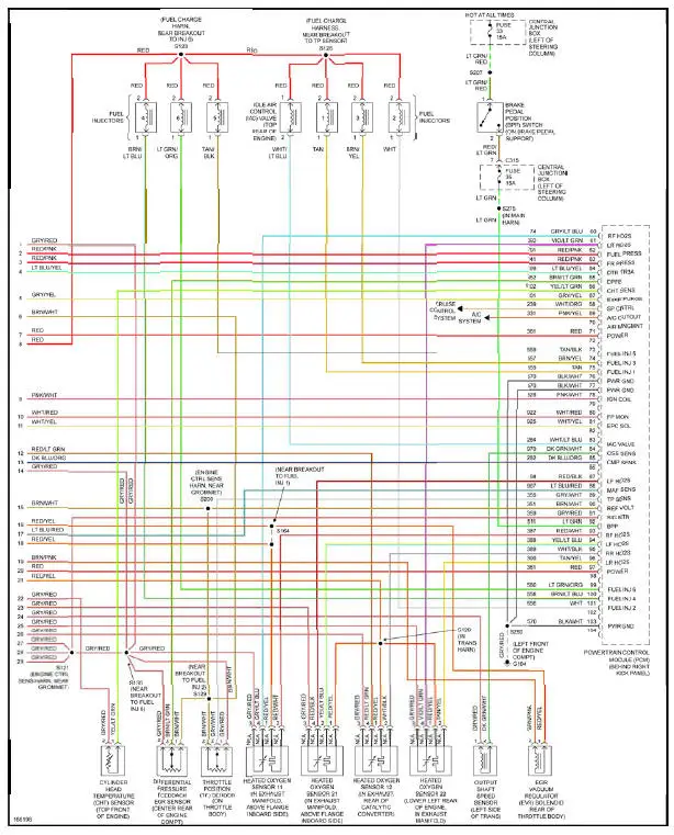 Fig. 13: 3.8L, Engine Performance Circuit (3 of 3)