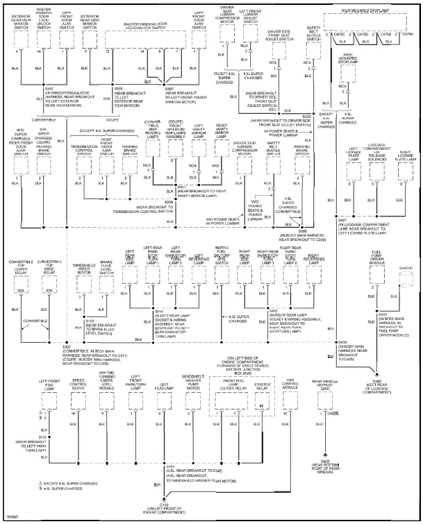 Fig. 26: Ground Distribution Circuit (2 of 2)