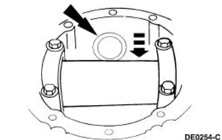 Setting pinion depth