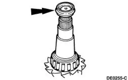 Setting pinion depth