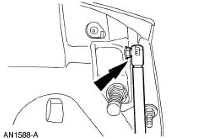 Luggage Compartment Lid - Hinge