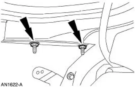 Luggage Compartment Lid - Hinge