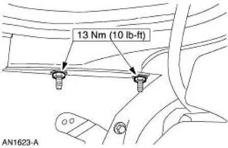 Luggage Compartment Lid - Hinge