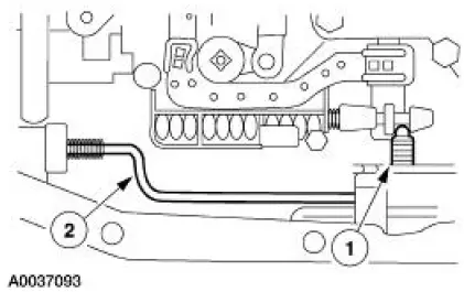 Manual Control Lever Shaft and Seal