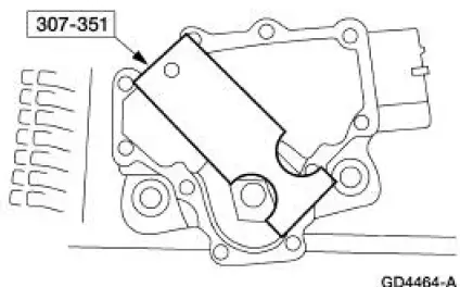 Manual Control Lever Shaft and Seal