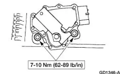 Manual Control Lever Shaft and Seal