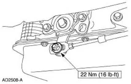 Manual Control Lever Shaft and Seal