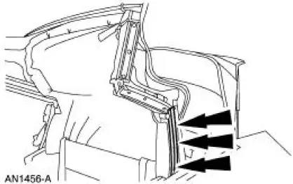 Convertible Top Assembly - Side Rail, Folding Top