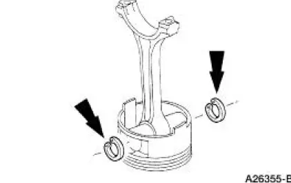 Piston - Pin Connecting Rod, Floating Pin