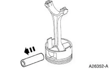 Piston - Pin Connecting Rod, Floating Pin