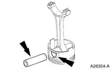 Piston - Pin Connecting Rod, Floating Pin