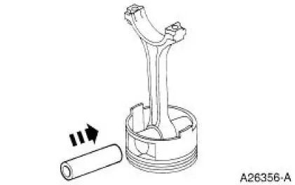 Piston - Pin Connecting Rod, Floating Pin