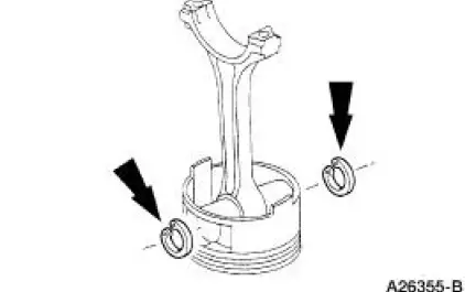 Piston - Pin Connecting Rod, Floating Pin