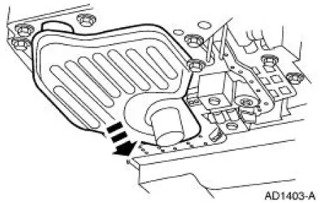 Fluid Pan, Gasket and Filter