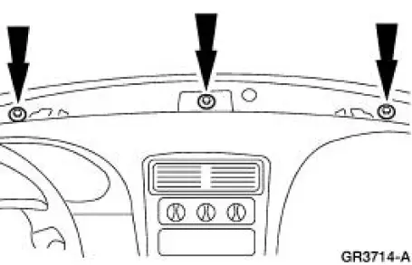 Instrument Panel (Removal and Installation)