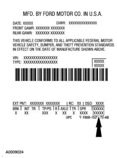 Powertrain Calibration Information